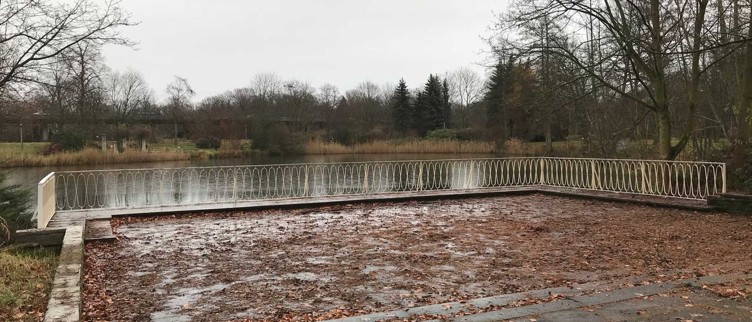 Geländer Großer Parkteich